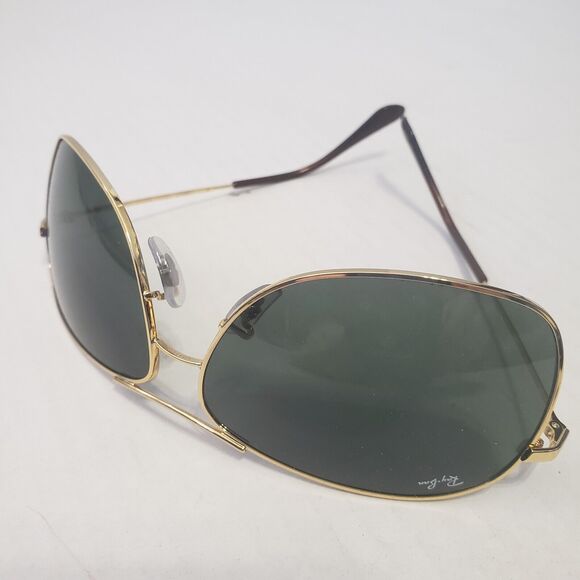 Ray-Ban RB3267 Aviator Unisex Sunglasses Non-Polarized Arista Gold Green New - Picture 2 of 9